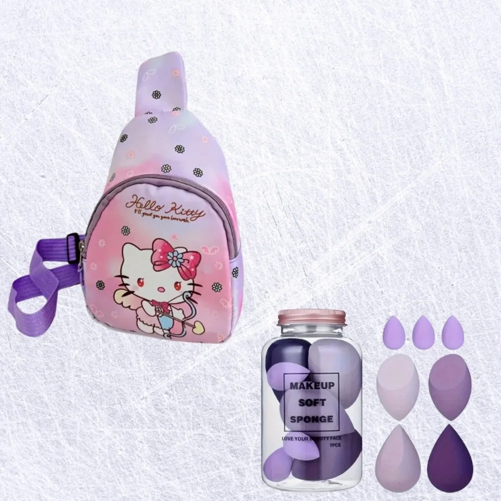 NWT! Beauty Blenders Makeup Sponges & Hello Kitty Mini Backpack